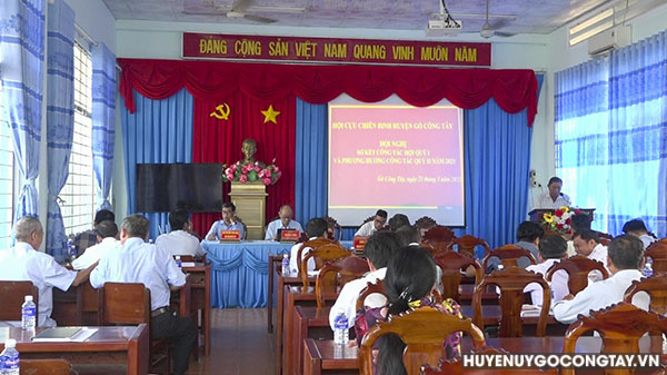 Hội Cựu chiến binh huyện Gò Công Tây sơ kết công tác Hội quý I và đề ra phương hướng, nhiệm vụ quý II năm 2025