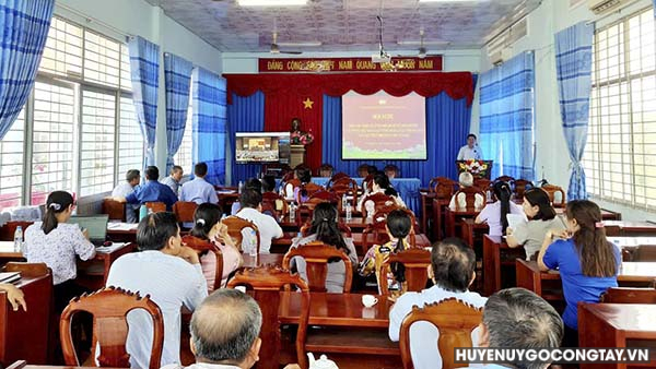 Huyện Gò Công Tây tổ chức Hội nghị góp ý Dự thảo Luật sửa đổi, bổ sung một số điều của Luật Mặt trận Tổ quốc Việt Nam, Luật Thanh niên, Luật Công đoàn và Luật Thực hiện Dân chủ ở cơ sở