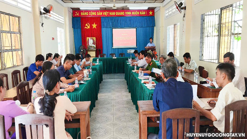 Đảng bộ xã Thạnh Nhựt tổ chức Hội nghị tổng kết 10 năm thực hiện Chỉ thị số 05-CT/TW ngày 15/5/2016 của Bộ Chính trị.